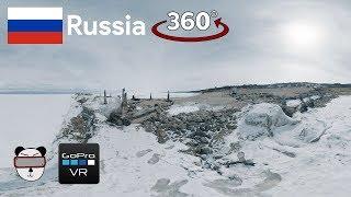  360° Frosty Siberia | Lake Baikal, Russia 【GoPro VR Travel | 360 Video】