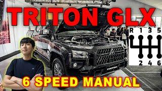 GLX 6 Speed Manual Transmission All New Mitsubishi Triton 2024