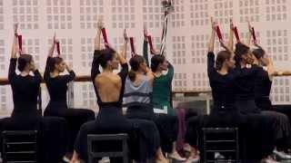 BOLERO. Ensayos. Coreografía: Rafael Aguilar. Ballet Nacional de España.