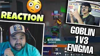 Goblin 1v3 Enigma-Goldy Bhai Reaction | Vibe With Goldy