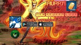 Ninjas Assembled: REBORN Latest Update!! Hurry! Claim it ! Limited Redeem Code  Naruto RPG Gameplay