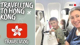 Travelling to Hong Kong VLOG  ️ #travelvlog #travellingwithkids #travellinglonghaul