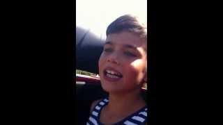 Calum on a roller coaster