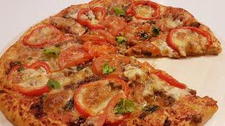 10 kishilik qiymali pitsa arzon va oson/Пицца, Pizza,Pitsa