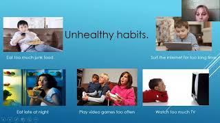 ІV четверть, English for the 7th grade, № 3 Healthy and unhealthy habits