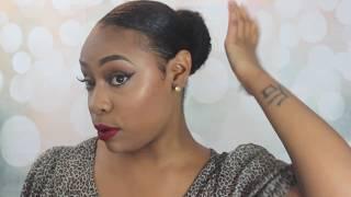 Super Easy Braidless Crochet Bun! | ft. Janet Collection