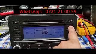 COD DEBLOCARE RADIO VW, Decodare casetofon auto Seat, Skoda, Audi, Ford, Fiat Peugeot Chrysler Dodge