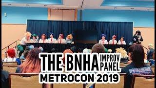 The BNHA Improv Panel — Metrocon 2019