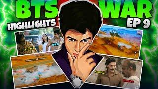 BTS WAR HIGHLIGHTS | EP - 9 | #bgmi  #bgmilive  #madanop  #madan  #bts