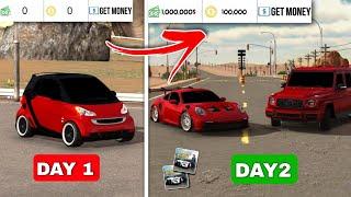 Making 1milion to buy dream cars in car parking multiplayer