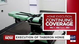 Live coverage of Utah's execution of Taberon Honie