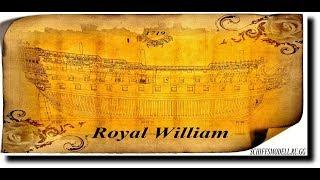 10. ROYAL WILLIAM -1719. /1:48/  ОБШИВКА.