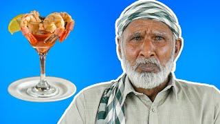 Tribal People Try Prawns Cocktail For The First Time!