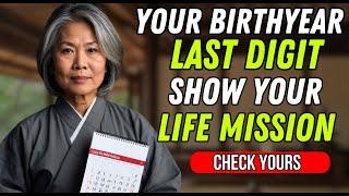 What The Last Digit of Your Birth Year Says about your Life's Mission Buddhist Teachings