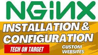 Nginx installation and configuration on ubuntu aws ec2, forward and reverse proxy, custom websites