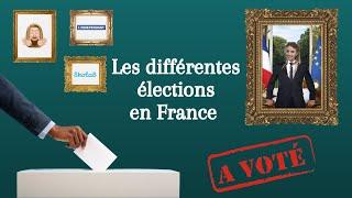 Les différentes élections en France avec L'Indépendant ®