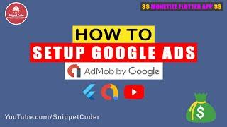  Monetizing Flutter apps with Google AdMob 