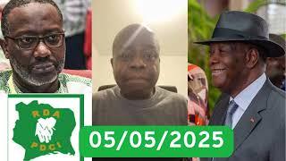 LADJI CHERIF : TIDIANE THIAM ET SES PARTISANS DU PDCI , SE METTENT LES DOIGTS DANS L'OEIL