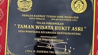 PERESMIAN TAMAN WISATA BUKIT ASRI DESA WINDUJAYA || WAKIL BUPATI BANYUMAS || KUDUSIKI TV VLOG