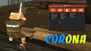 CORONA EDITION - СЛИВ ПРИВАТ МУЛЬТИ-ЧИТА НА 115+ ФУНКЦИЙ / AIM / PANIC MODE / FAKE PING / ESP / SAMP