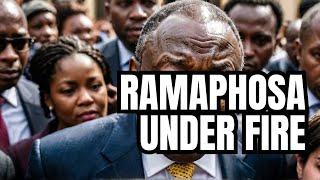 Ramaphosa Dodges Questions in Parliament AFTER Trump meeting