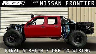 James’ Nissan Frontier is heading to wiring! | Morgan Clarke Design