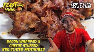 Bacon Wrapped & Cheese Stuffed BBQ Glazed Meatballs w/ LJ Brazy & Dougie A (EP. 5)