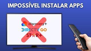 TV SAMSUNG NÃO INSTALA e NÃO EXCLUI APLICATIVOS - Como Resolver