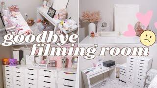 SAYING GOODBYE... to my filming room! | Paige Koren