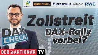 DAX-Check LIVE: Bilfinger, Continental, Fielmann, Fresenius, FMC, Kion, RWE, TAG Immobilien