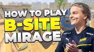 How the PROS play B-Site Mirage (CS2 Guide)