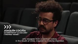 Joaquín Cociña, one of the directors of "The Wolf House" ("La casa lobo")