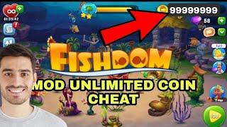 fishdom hack get free diamonds and coins 2024 (android & ios) fishdom mod apk 2024