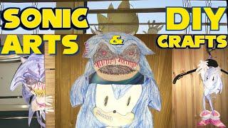 Making Sonic DIYs Arts & Crafts - Fleetway Super Sonic, Sonic.exe, Sonic & More