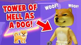 Tower Of Hell But I'm A Dog! (Roblox)