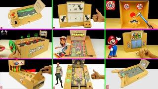 20 Amazing Cardboard Games Compilation - Beginner Life