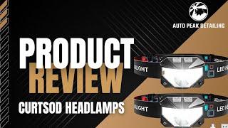 Amazon Curtsod 2-pack rechargeable headlamp review