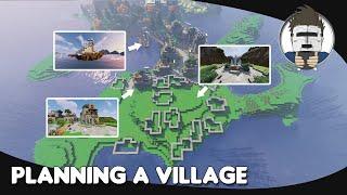 Planning A Village - Minecraft Tutorial