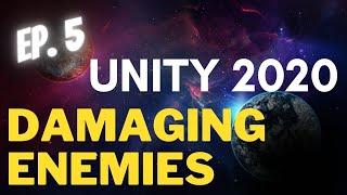 DAMAGING enemies in Unity