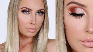 FULL GLAM First Impressions / Chit Chat / Makeup Tutorial! | Lauren Curtis