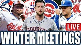 MLB Winter Meetings Final Day: Kyle Tucker Trade Talk, Corbin Burnes Jays? Luis Castillo Red Sox?