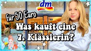 WAS KAUFT EINE 7. KLÄSSLERIN BEI dm | EURE dm MUST HAVES  TEURER SHOPPING HAUL | HEY ISI