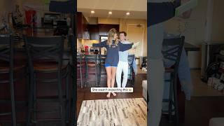 She was SCREAMING  #tickles #girlfriend #prank