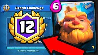 How To Win Your First Grand Challenge w/ Royal Giant *tips*