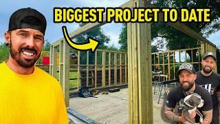 BUILDING MAT ARMSTRONG'S DREAM GARDEN ROOM | THE PADDOCK