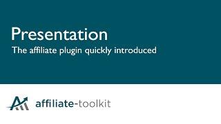 Introduction of the Affiliate WordPress Plugin