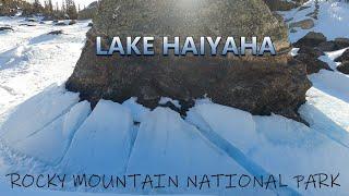 Lake Haiyaha - Rocky Mountain National Park