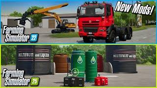 New Mods - FS25 & FS22 - Free Water Tank, Enhanced Filltype Categories, & 6x6 Agro-Truck!