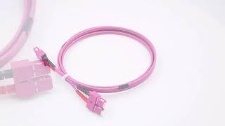 SCUPC-SCUPC Duplex OM4 2m LSZH 3.0mm Fiber Optic Patch Cable