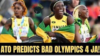 ATO BOLDON PREDICTS LOW MEDAL HAUL FOR JAMAICA AT THE PARIS OLYMPIC GAMES !